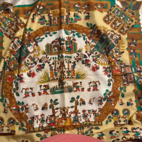 Hermes Astres et Soleils Silk Scarf - Picture 6 of 6